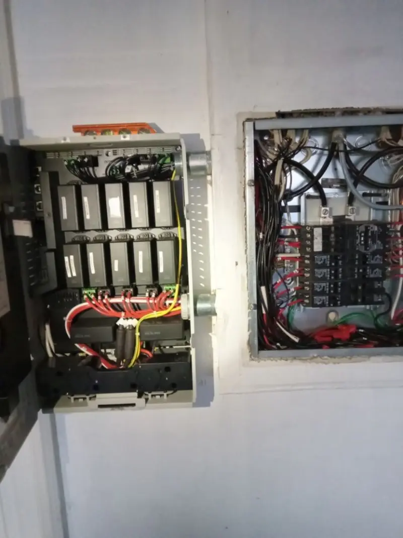 Electrical panel upgrade completed for Indoor Lighting Installation in Monte Vista